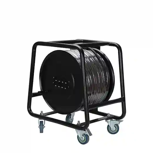 8Channel XLR2+1P 30M with Car and Wheel